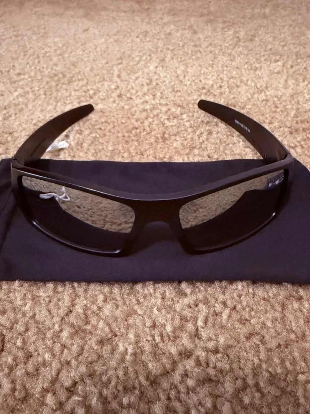 ( OO9014 ) Oakley Gascan Black Matte Frame Chrome Iridium Lens - Picture 6 of 11